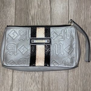 L.a.m.b. Clutch silver vintage